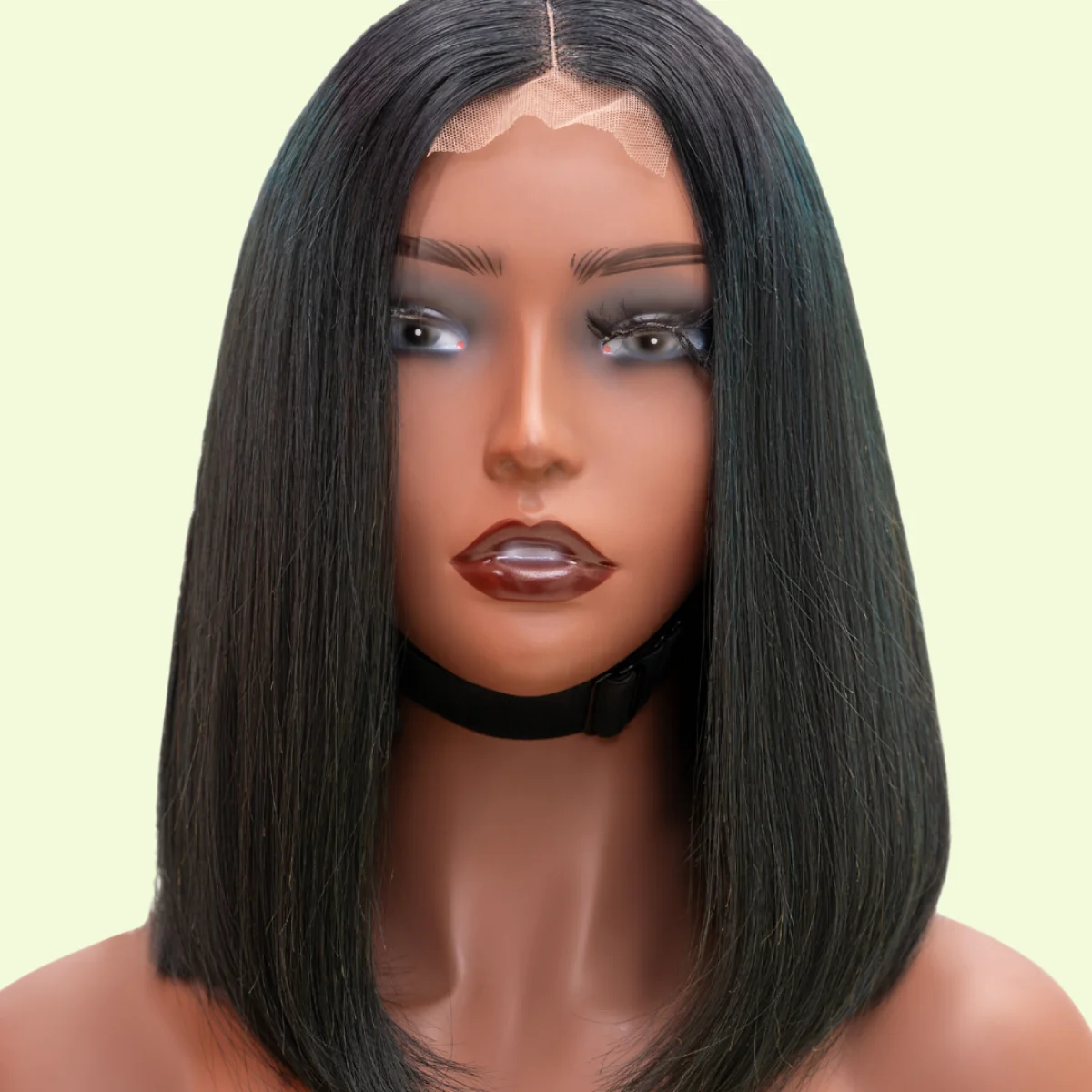 REMY BONE STRAIGHT WIG - GREEN 10